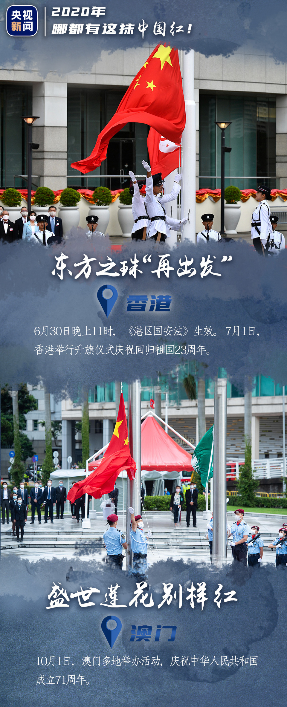 2020年，哪都有這抹靚麗的中國紅！
