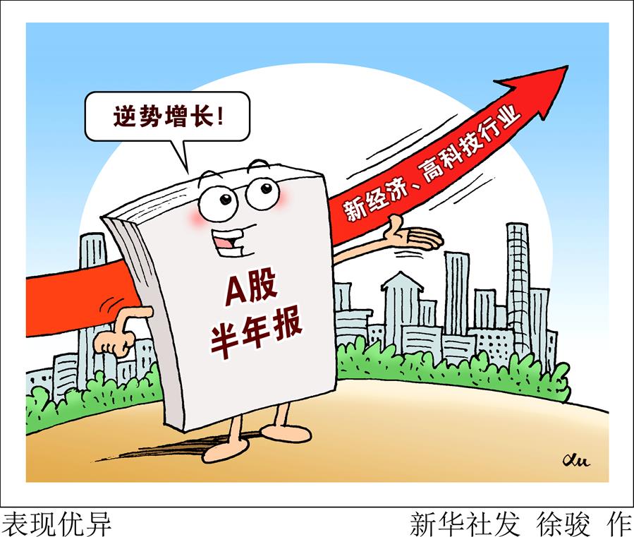 （圖表 漫畫）〔財經聚焦 上市公司半年報〕表現優異