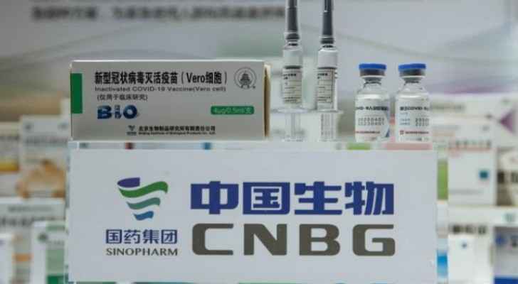 約旦政府授權緊急使用中國國藥集團新冠疫苗