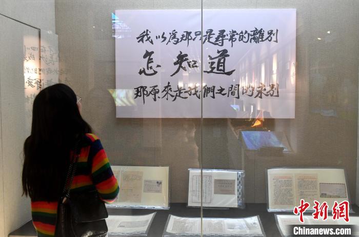 圖為觀眾在展區參觀。　呂明 攝