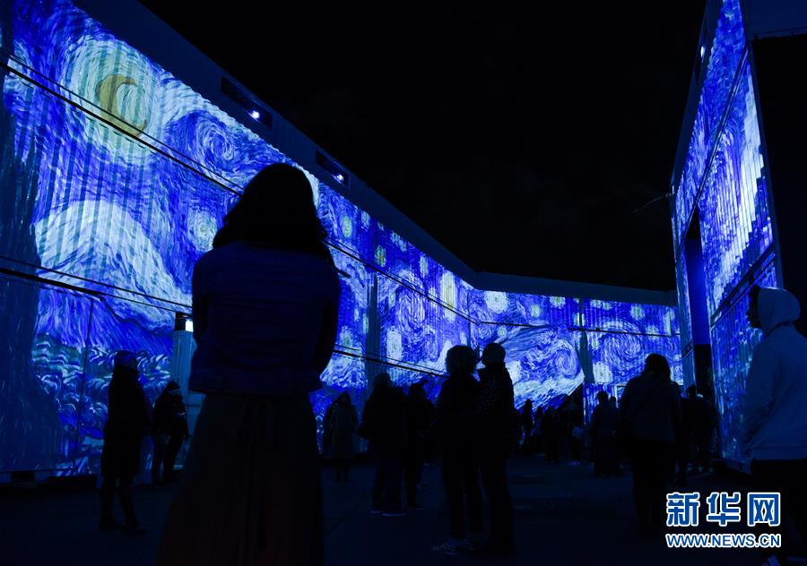 （國際）（3）梵高沉浸式畫展亮相惠靈頓